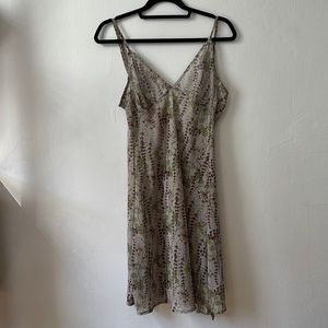 UO Sheer Floral Midi Dress